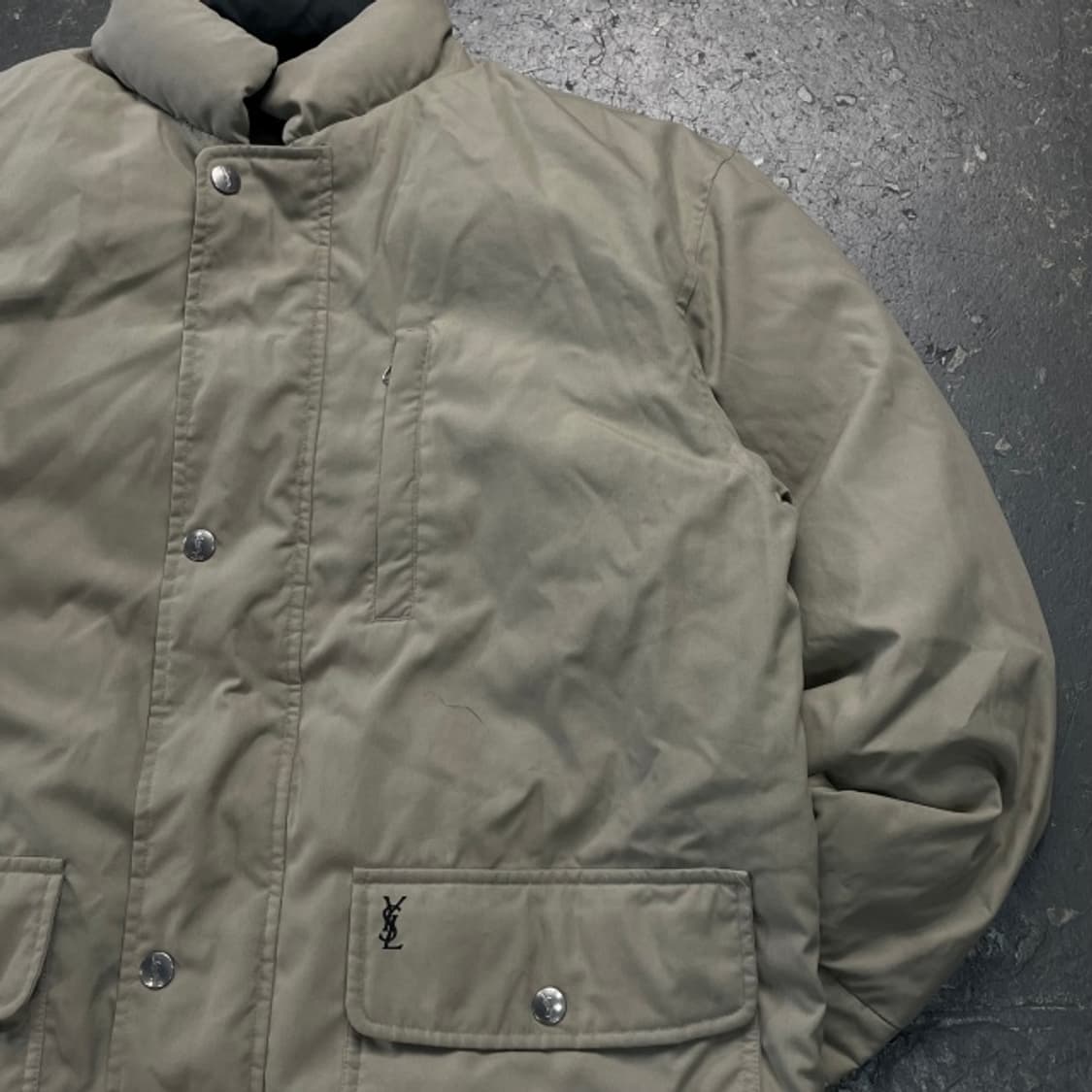 105 입생로랑 리버시블 푸퍼 패딩  상품이미지6