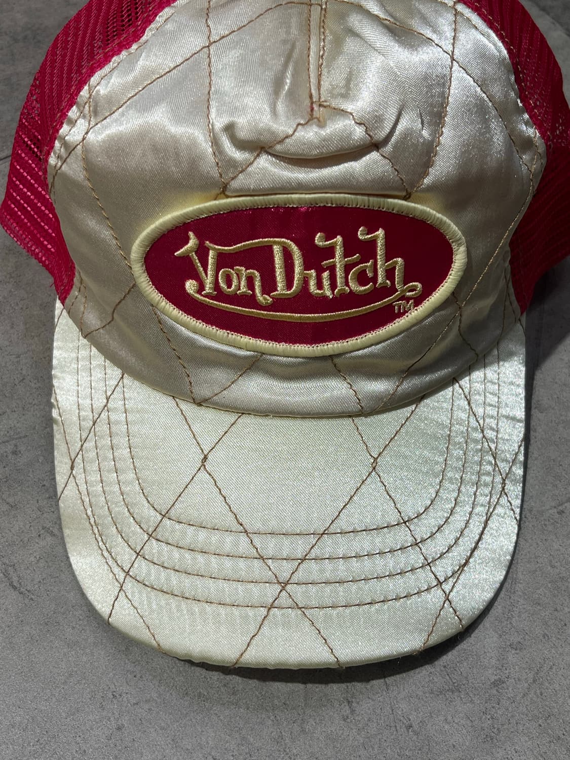 Von dutch 핫핑크 매쉬 볼캡 상품이미지3