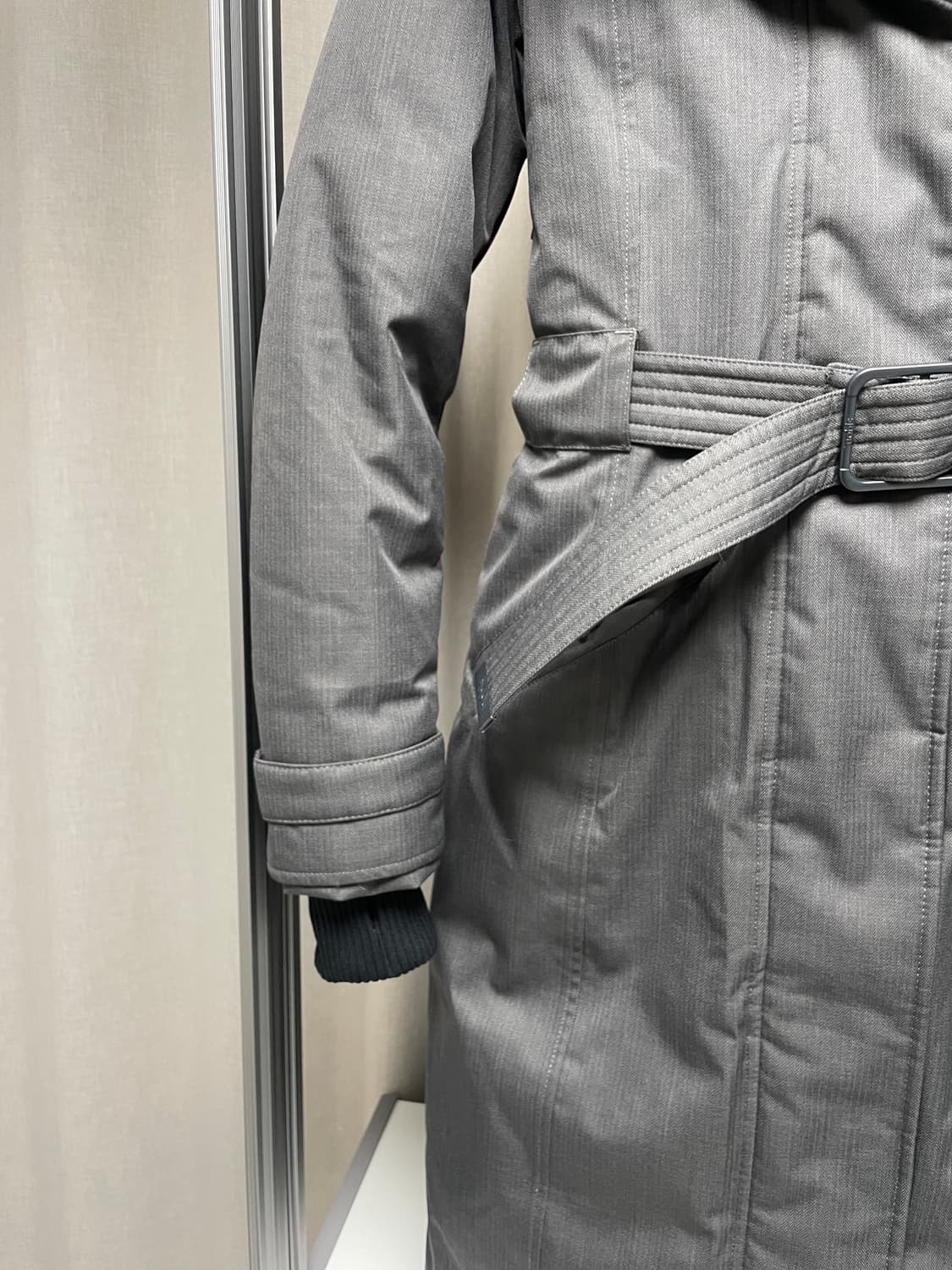 [xs] 노비스 Nobis 쉬라 그레이 패딩 상품이미지4