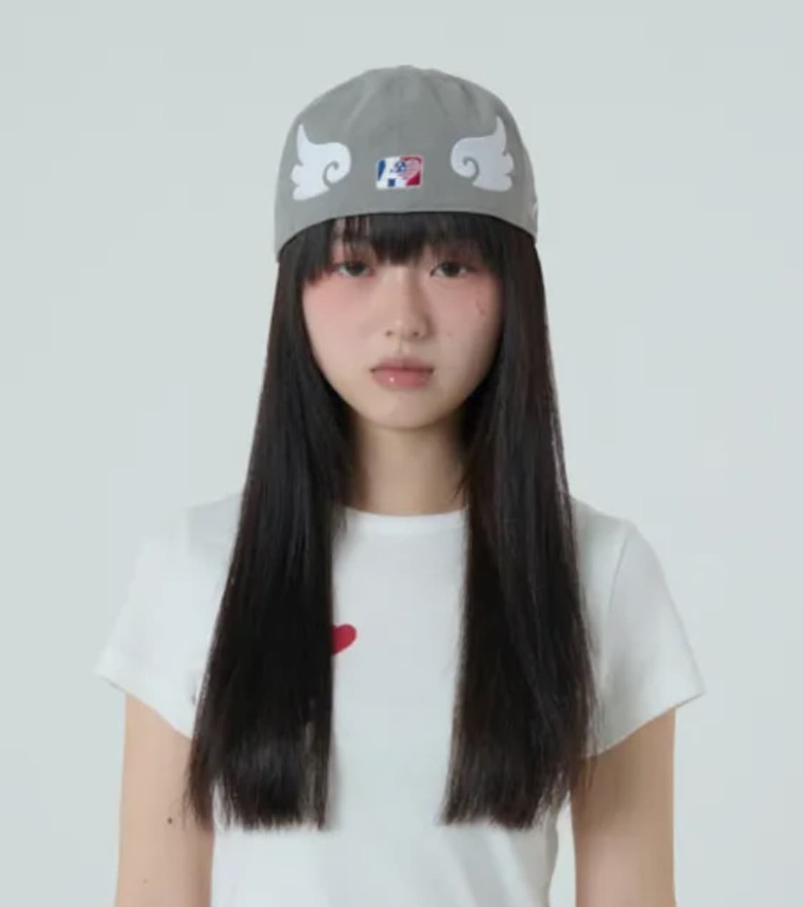 에이에이 엔젤윙 캡모자 그레이 1사이즈 상품이미지3