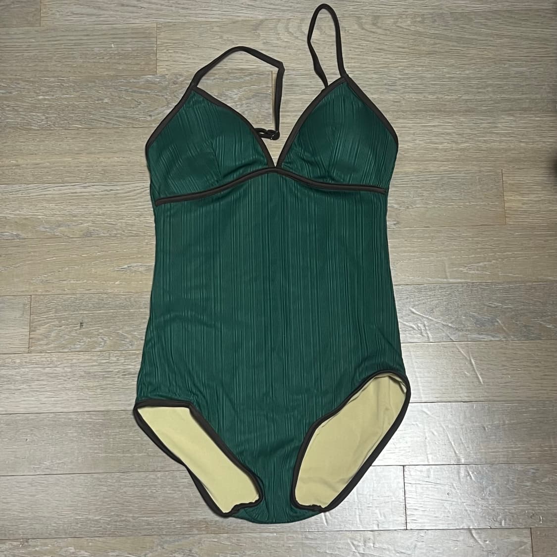 Flomer 플로머 포레스트그린 원피스 수영복 스윔수트 상품이미지1