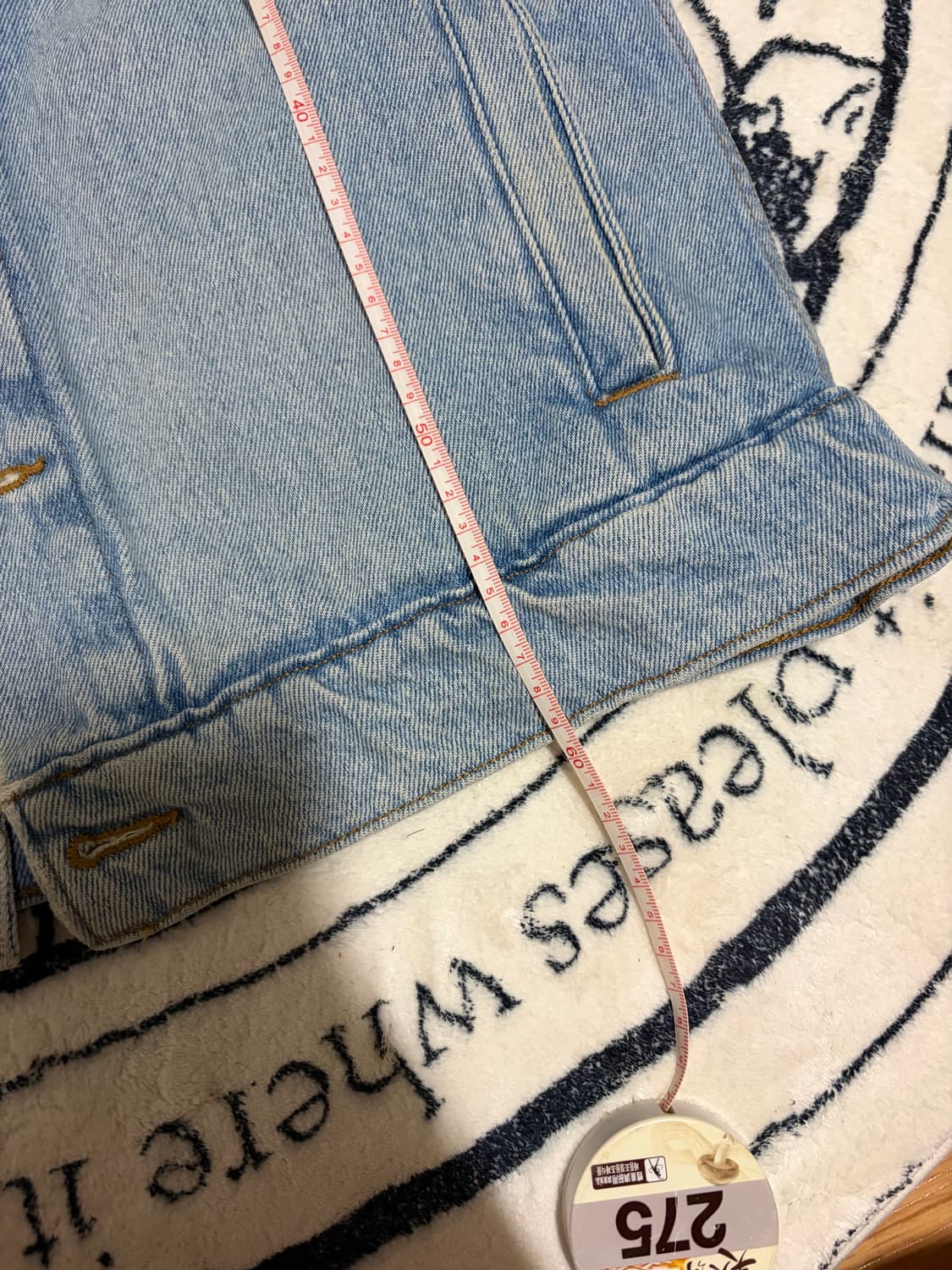 아메리칸어페럴 데님 연청자켓 상품이미지5