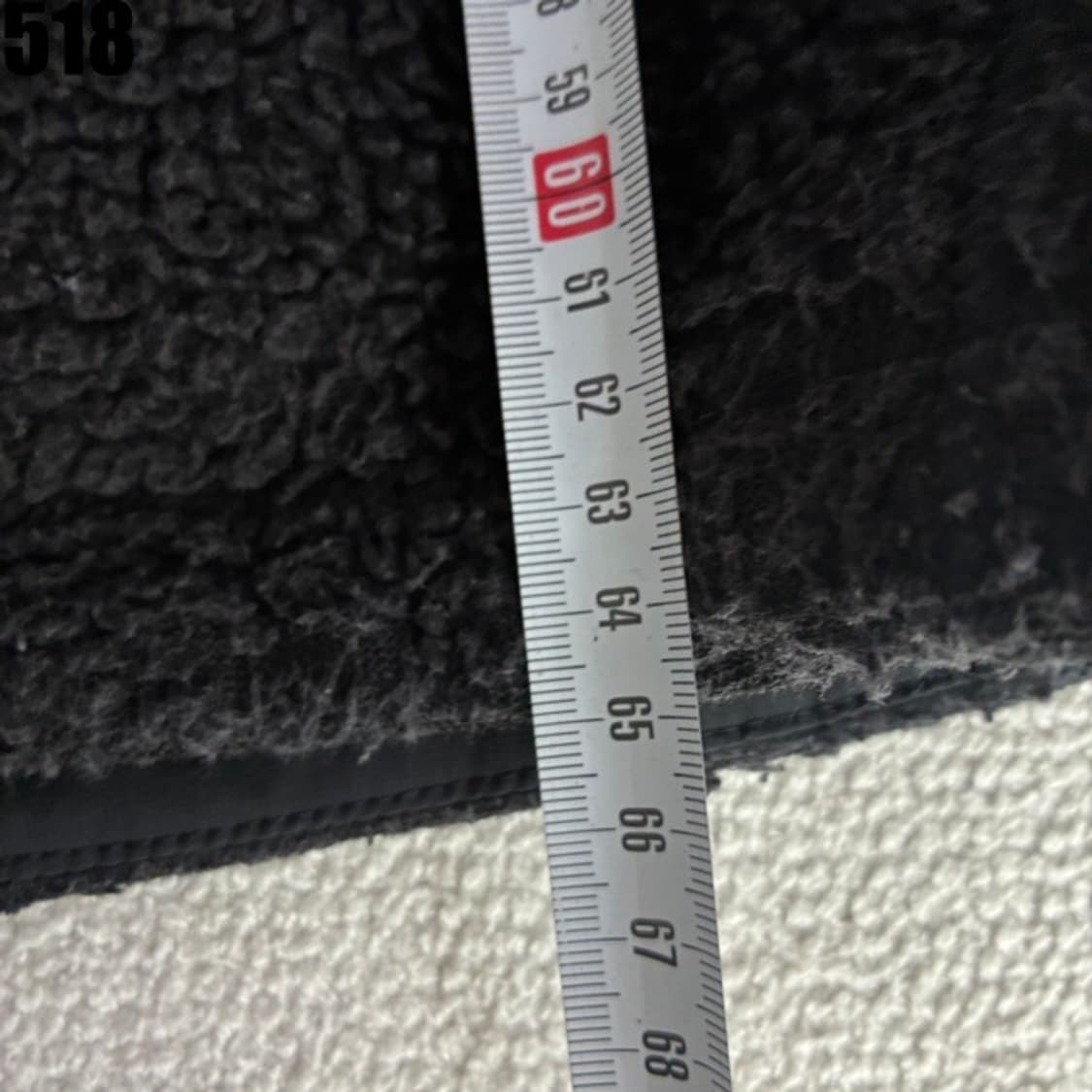 노스페이스 블랙 플리스 자켓  상품이미지5
