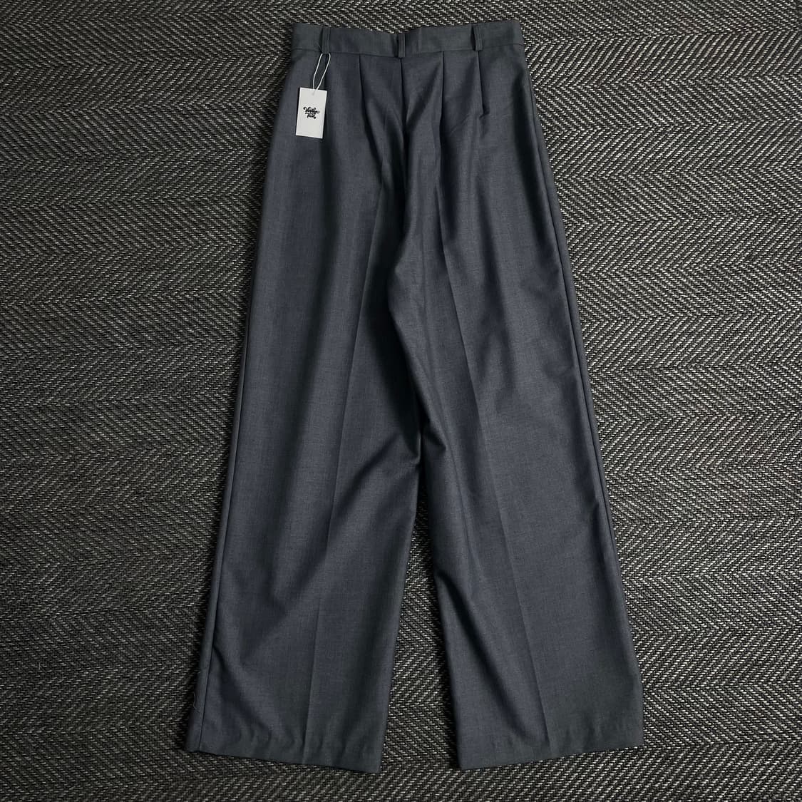 빈티지 포켓 디테일 와이드 슬랙스 팬츠o 3127 상품이미지3