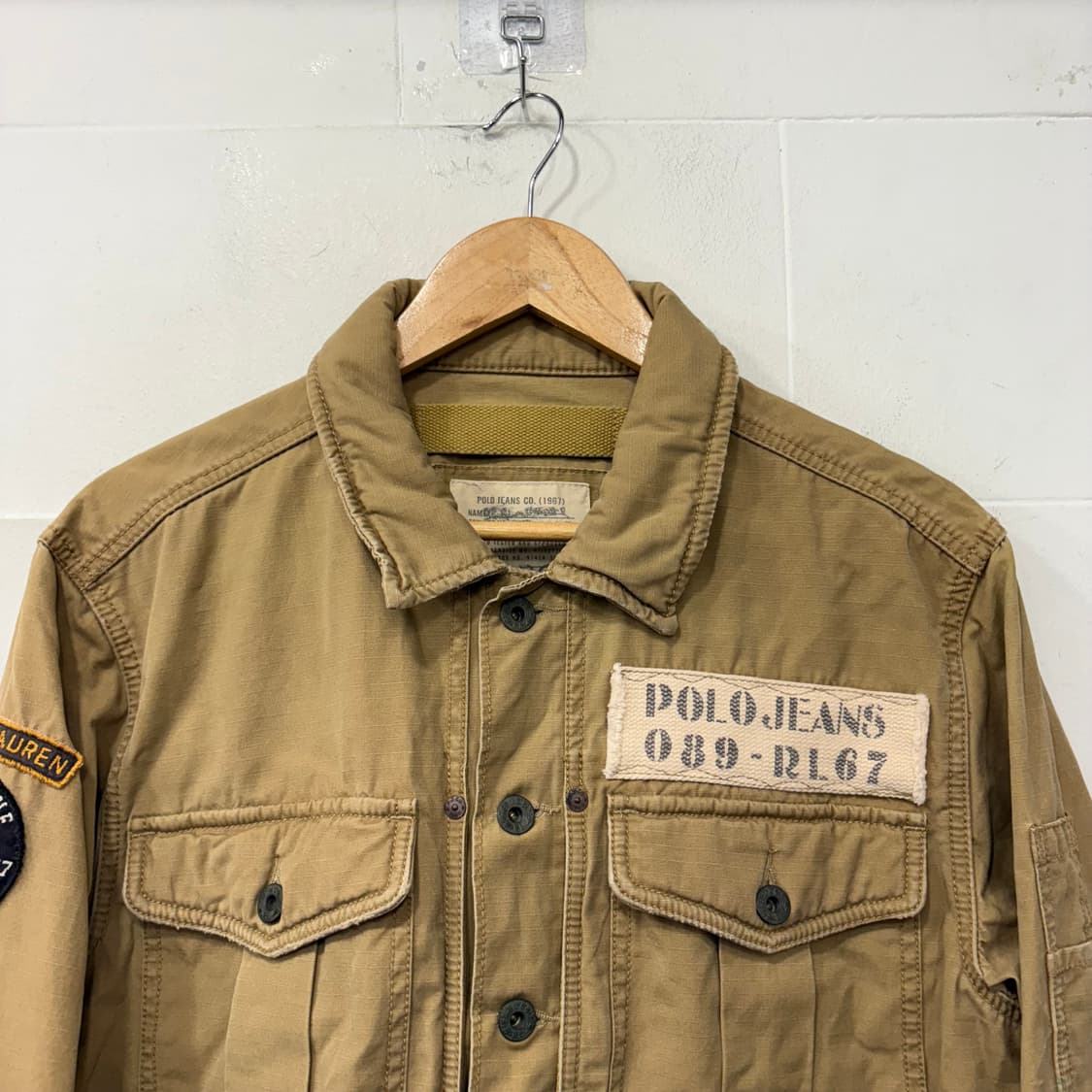 폴로랄프로렌 밀리터리 자켓 상품이미지2