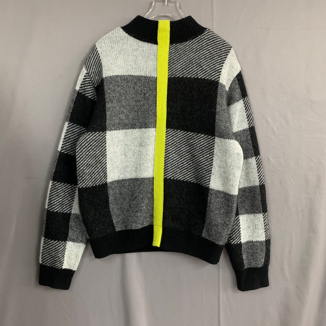 1 WAAC 왁 골프 체크 방풍 니트 스웨터 상품이미지2