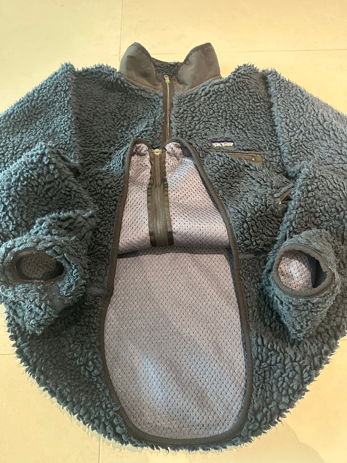 빈티지 파타고니아 딥파일 네이비블루 xxl 상품이미지3