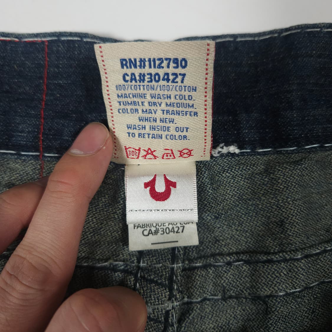 트루릴리전 부츠컷 데님팬츠  상품이미지6