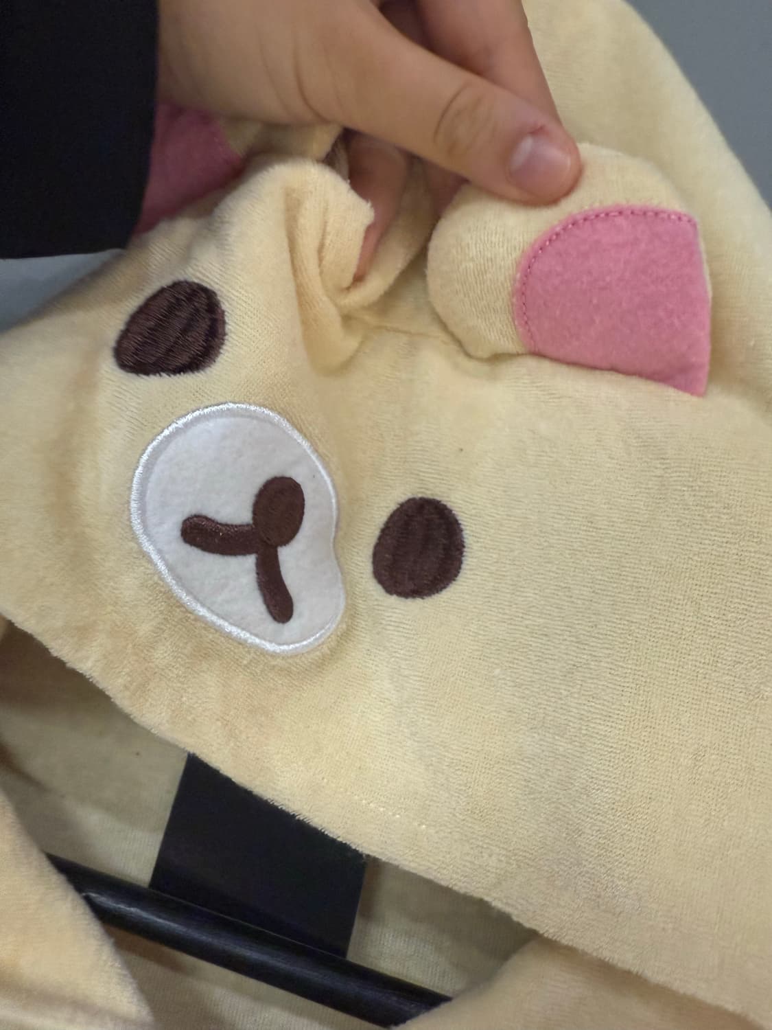 Rilakuma face point button hoodie 상품이미지7