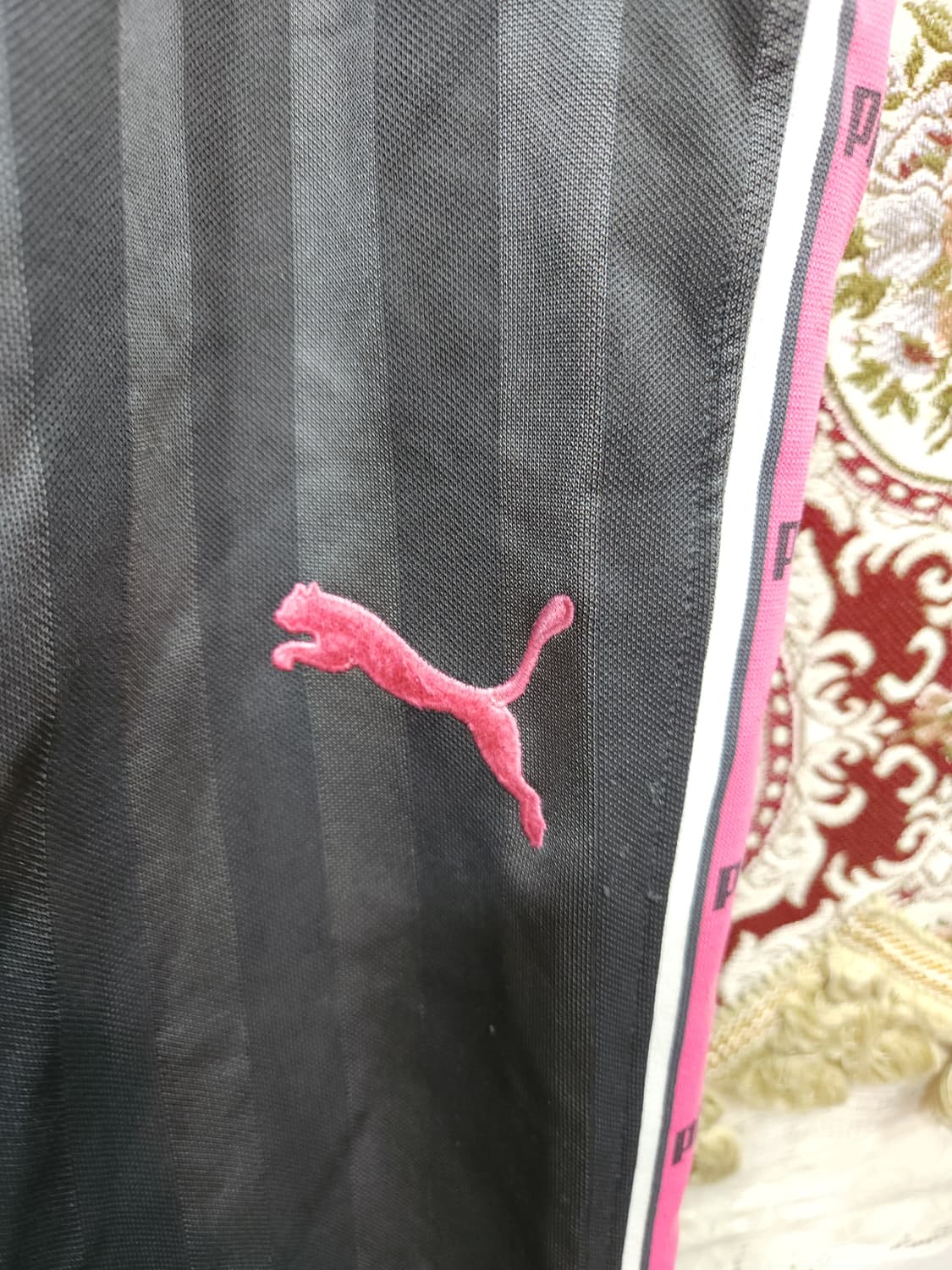 푸마 사이드라인 트레이닝 팬츠 일본판 그레이/핑크

 상품이미지2