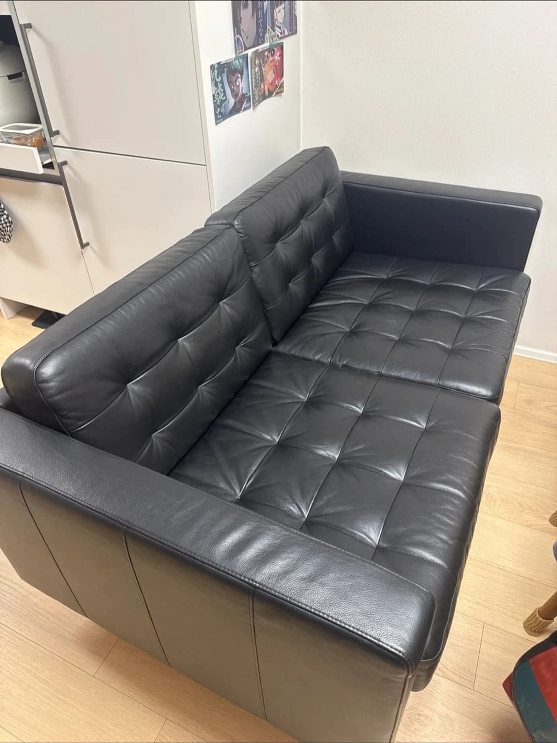 Ikea 란스크로나 2인용 소파 블랙 상품이미지2