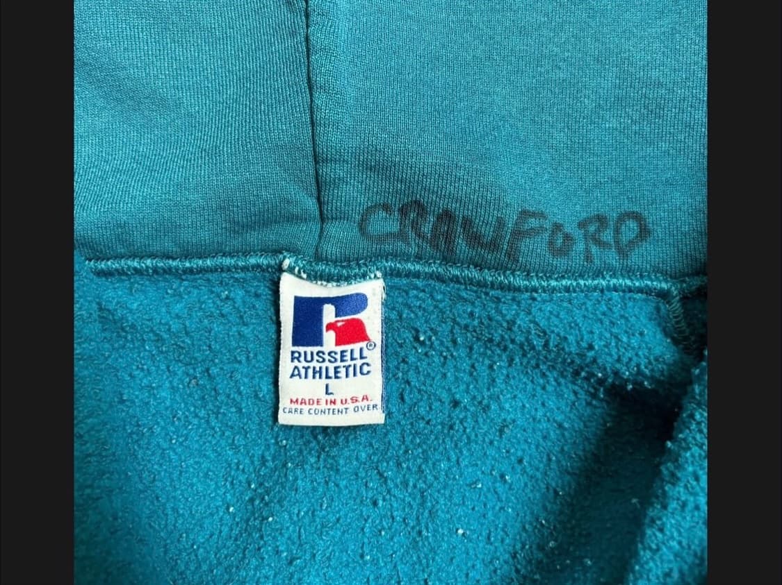 vintage russell hoodie USA 90s  후드집업 러셀 상품이미지2