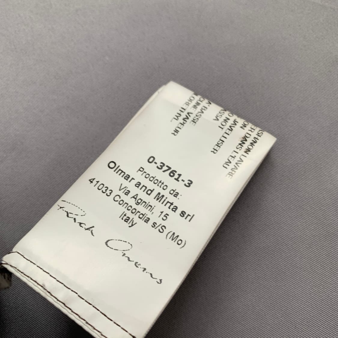 38 릭오웬스 13FW PLINTH 여성 드로우 스트링 배기 팬츠 상품이미지8