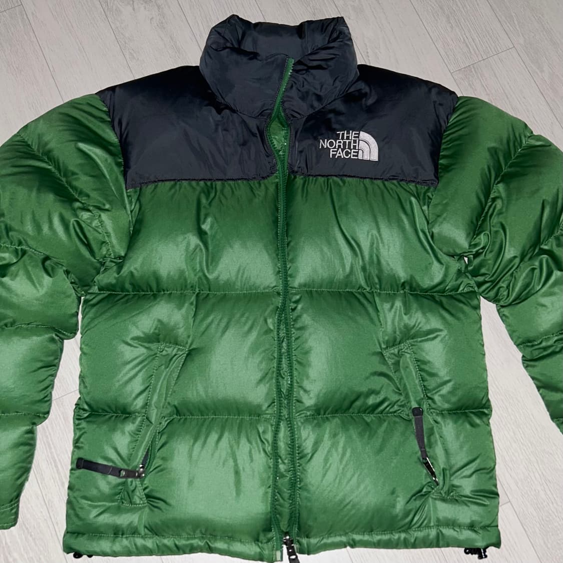 노스페이스 700 눕시 구스 다운 패딩 연그린 상품이미지1
