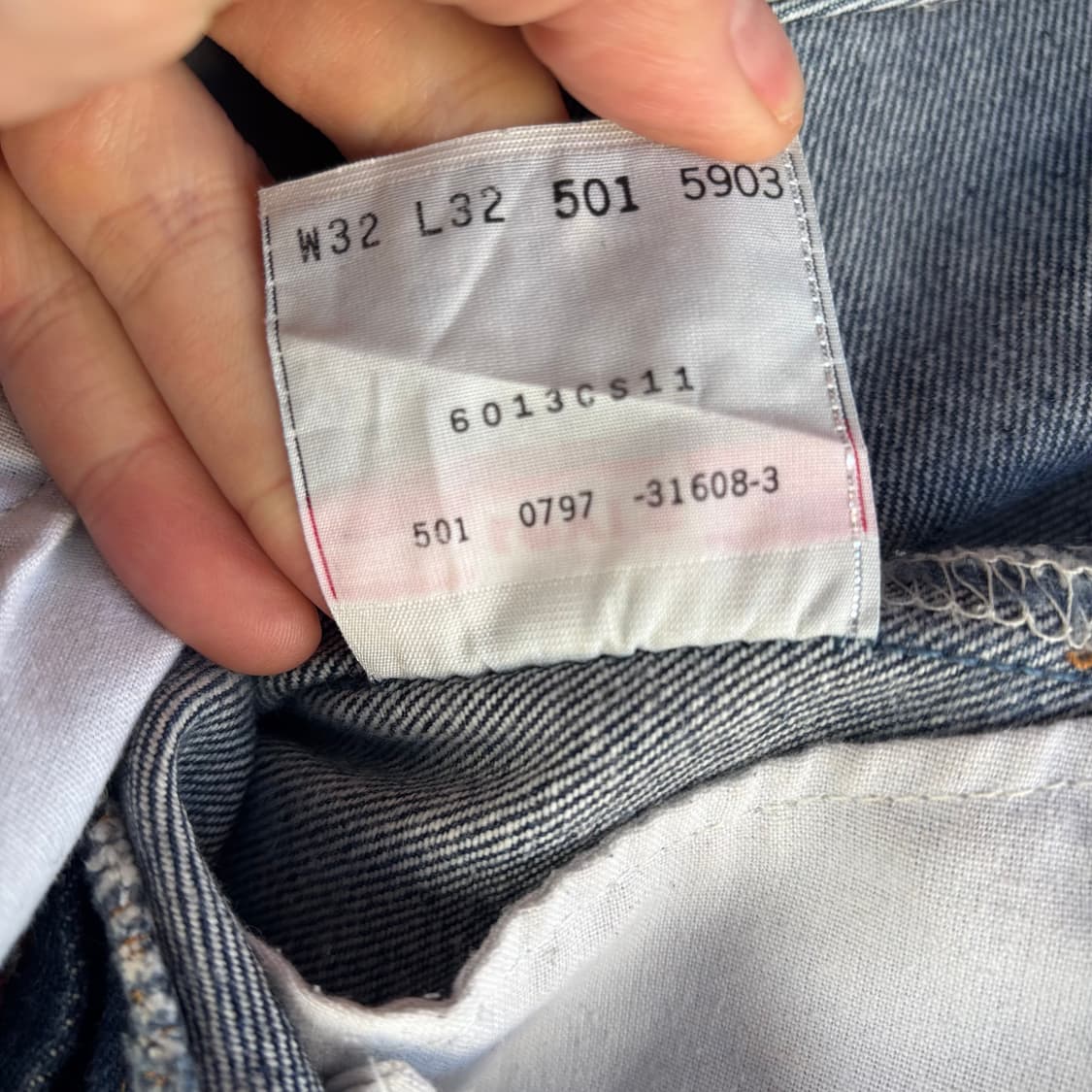 90년대 미국 리바이스 501 상품이미지10