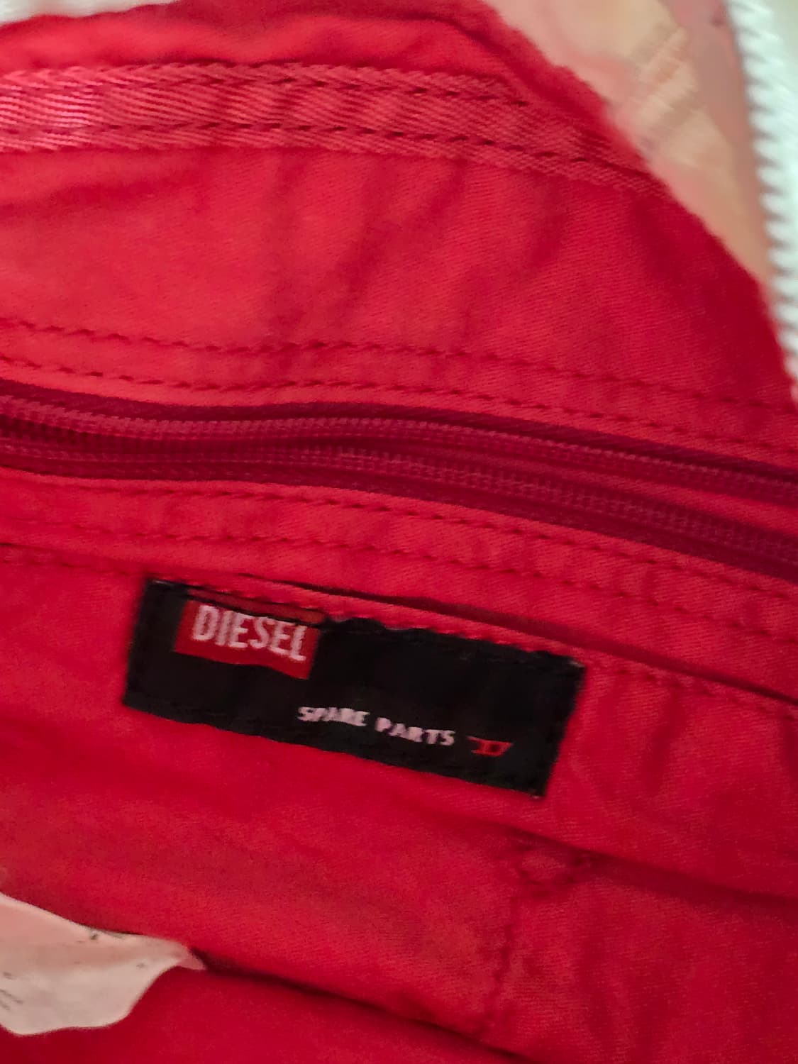 Diesel 디젤 린넨 우먼스 토트백  상품이미지9