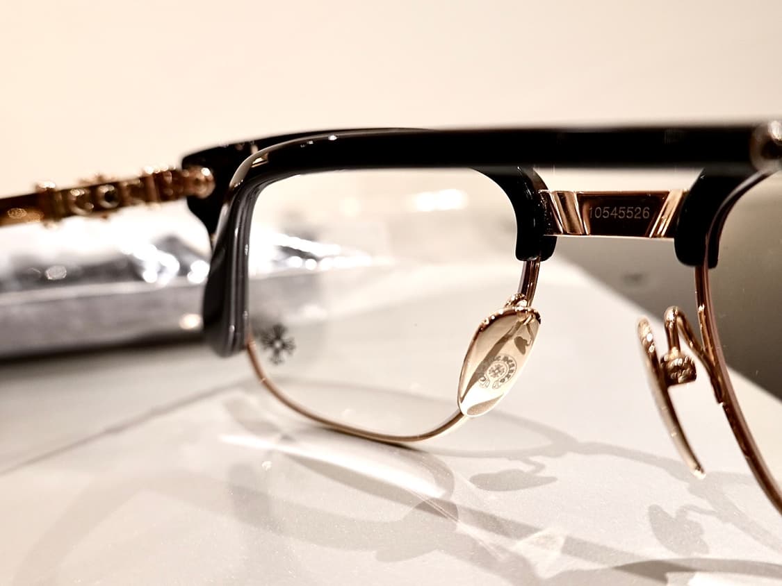 크롬하츠 보넨노이슈어2 블랙/골드 안경 상품이미지7