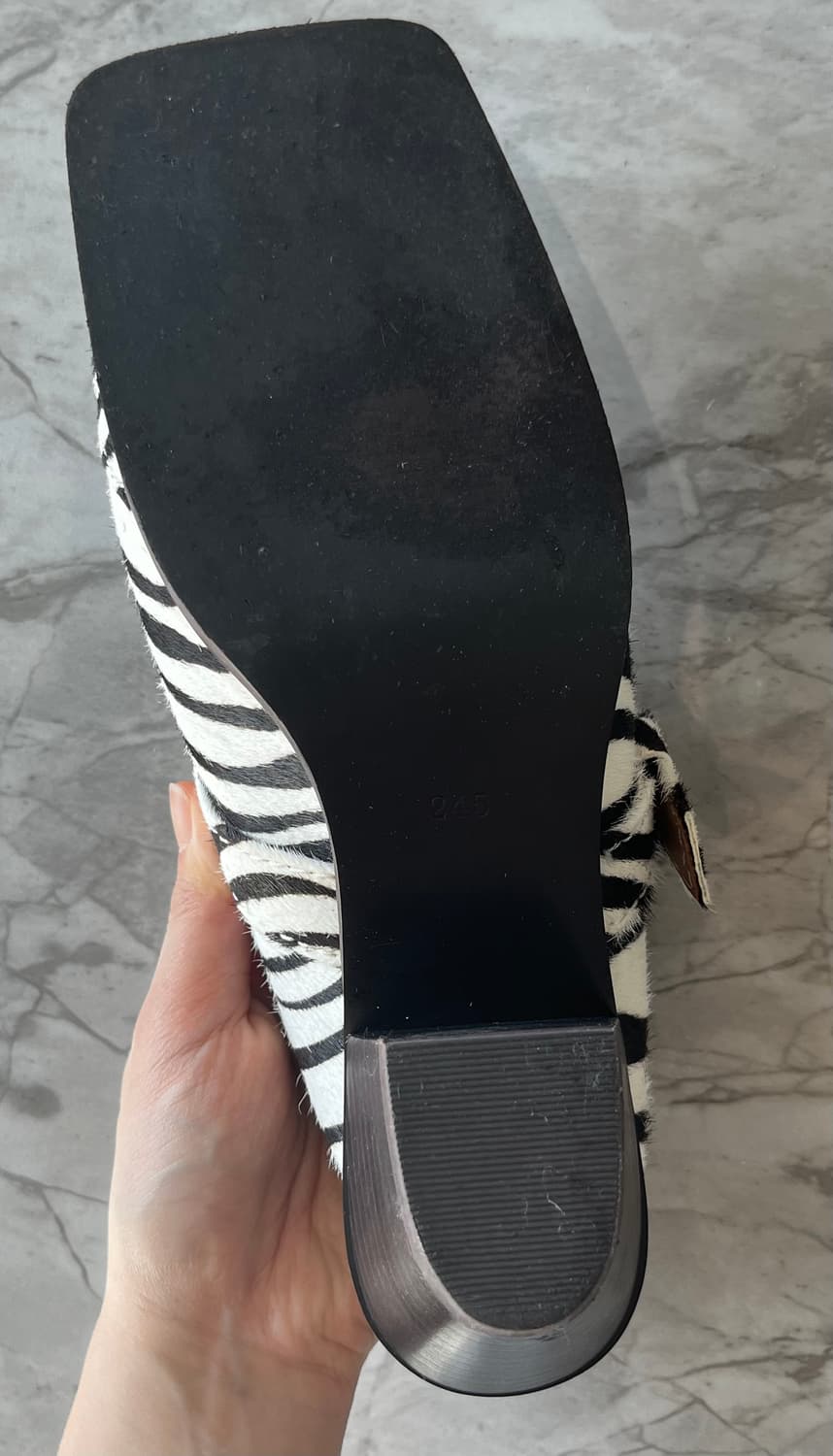 RIE 지브라 송치 웨스턴뮬 (245사이즈) 상품이미지3