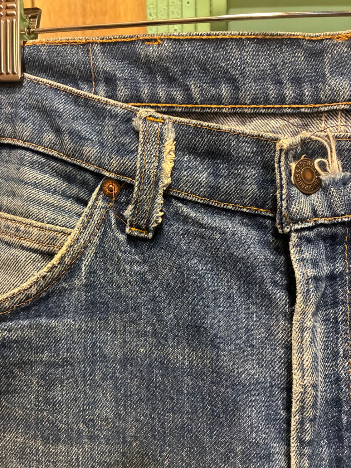 80s Levis 505 Denim Pants Made In USA 상품이미지2