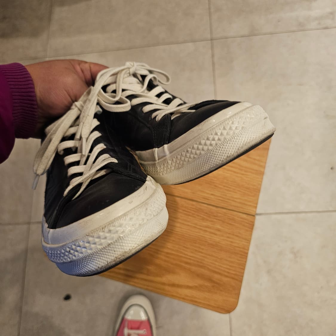 280 컨버스 원스타 레더  상품이미지5