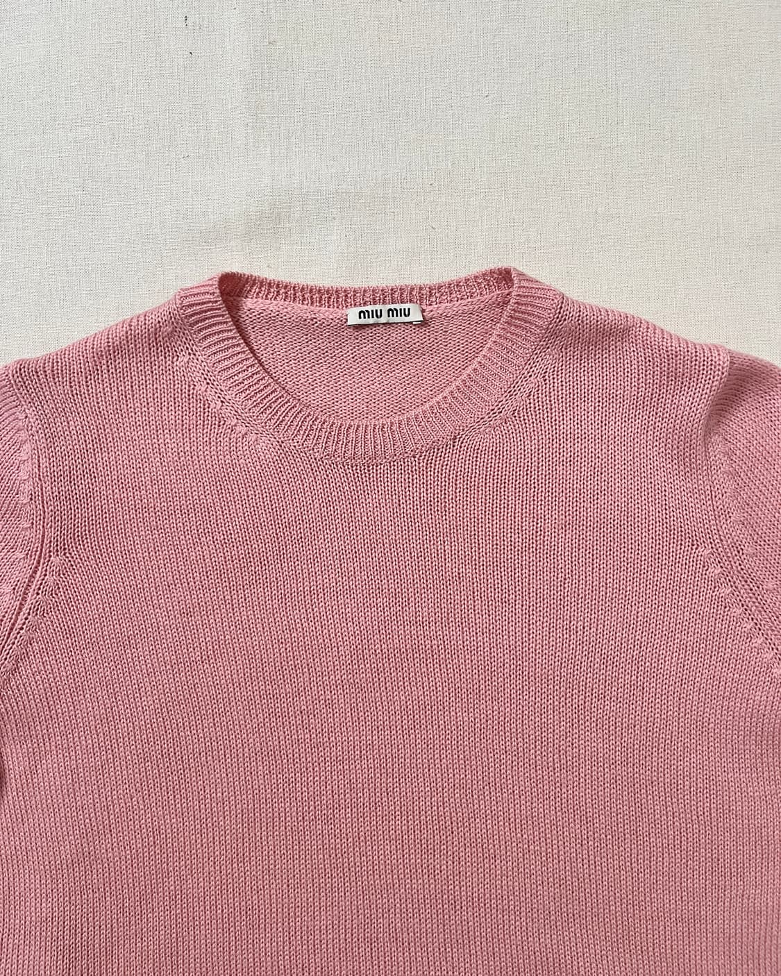 미우미우 러플 울 니트 miu miu 스웨터 상품이미지5