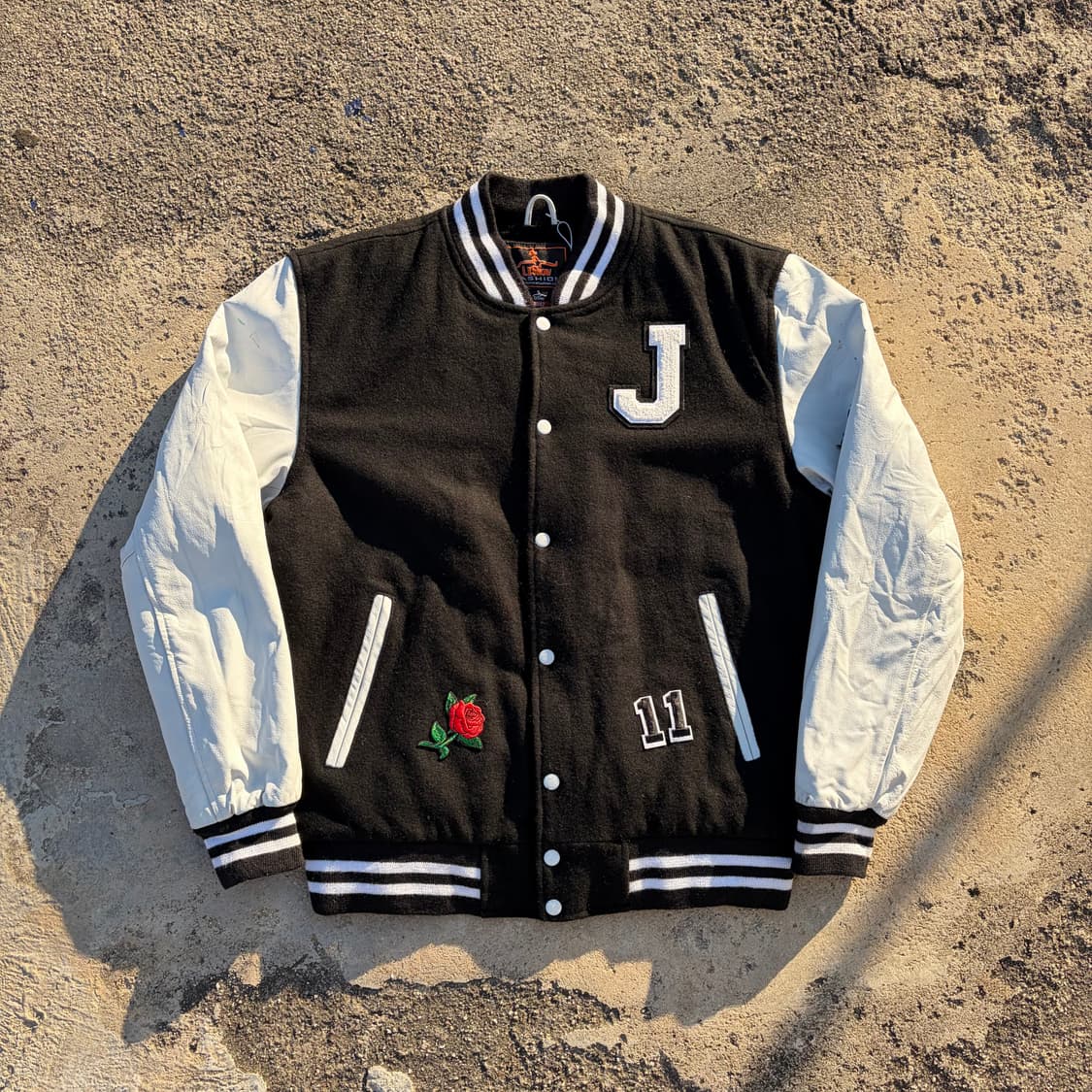 90s Lishow 빈티지 울 바시티 자켓 M 상품이미지1