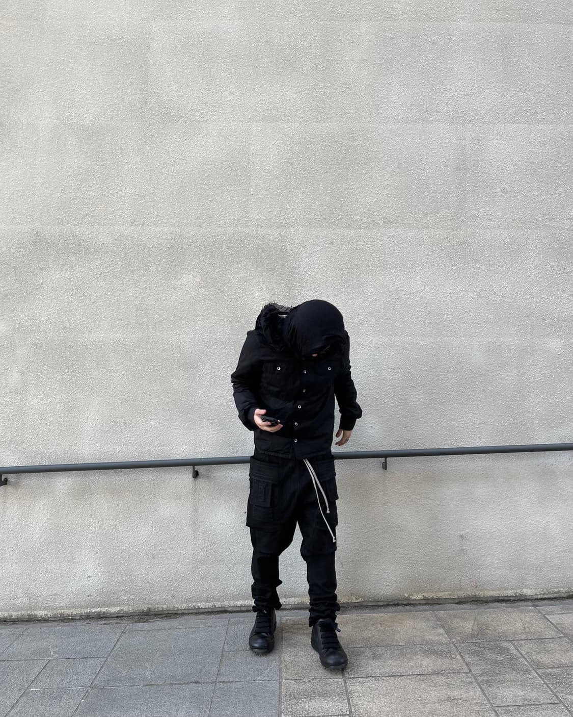 릭오웬스 태권도 크리치 카고 팬츠 sbb M 상품이미지5