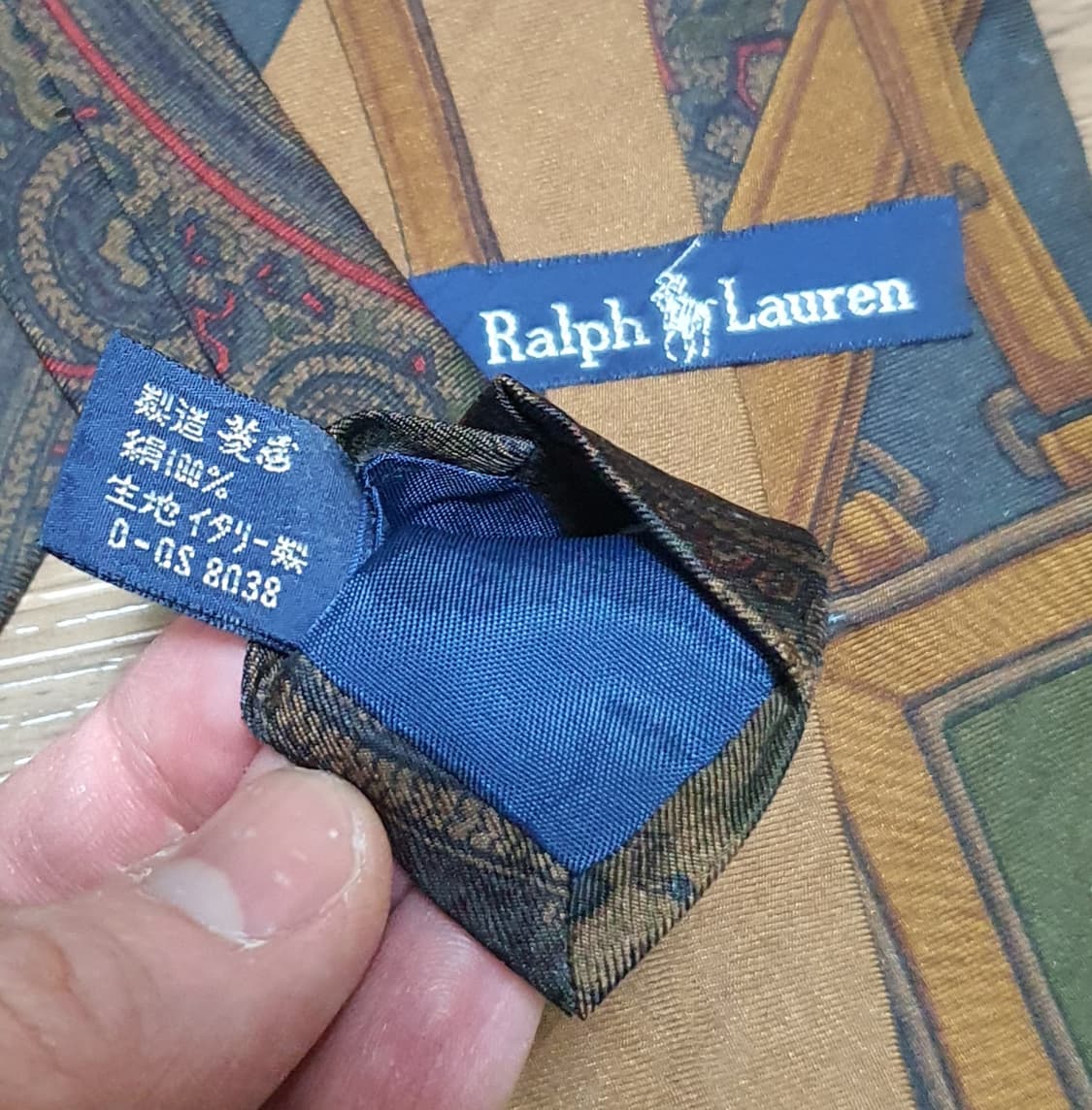 폴로 랄프로렌 빈티지 넥타이 상품이미지3