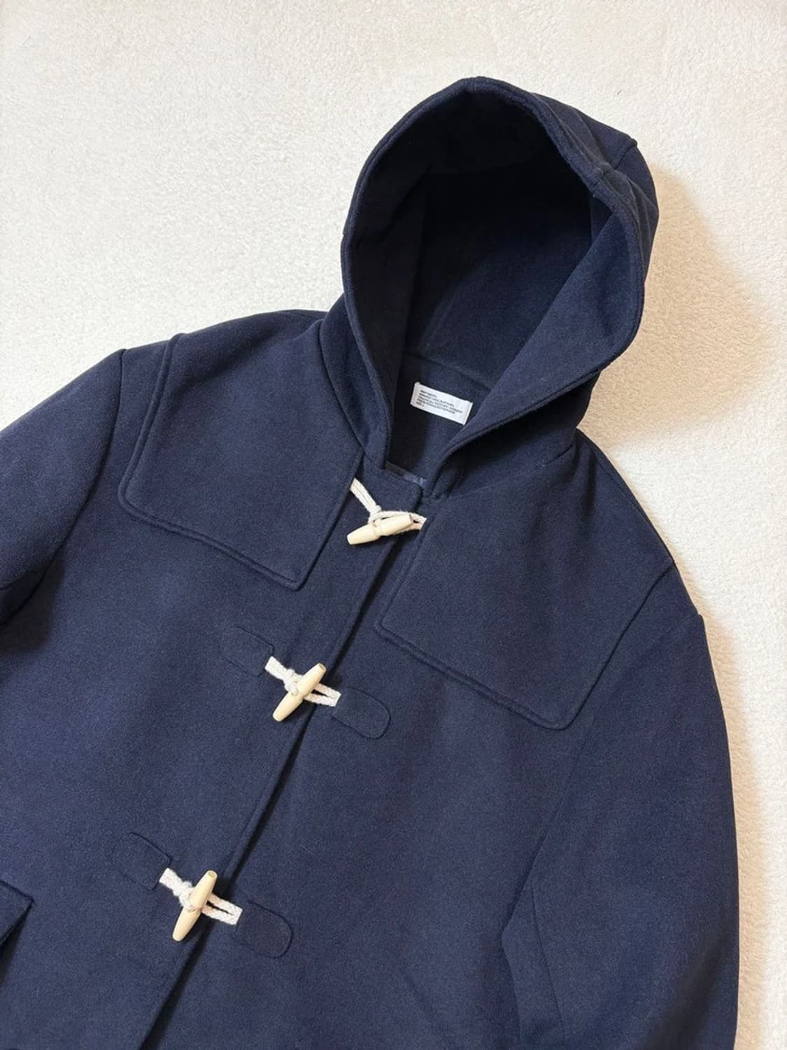 파르티멘토 22FW 멜톤 더플 롱 코트 PN6298 상품이미지2