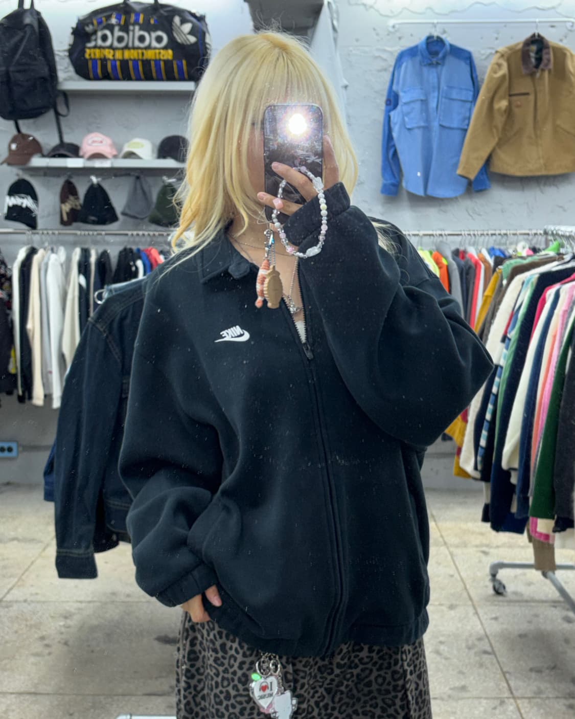 착샷O 나이키 코튼 집업 상품이미지4