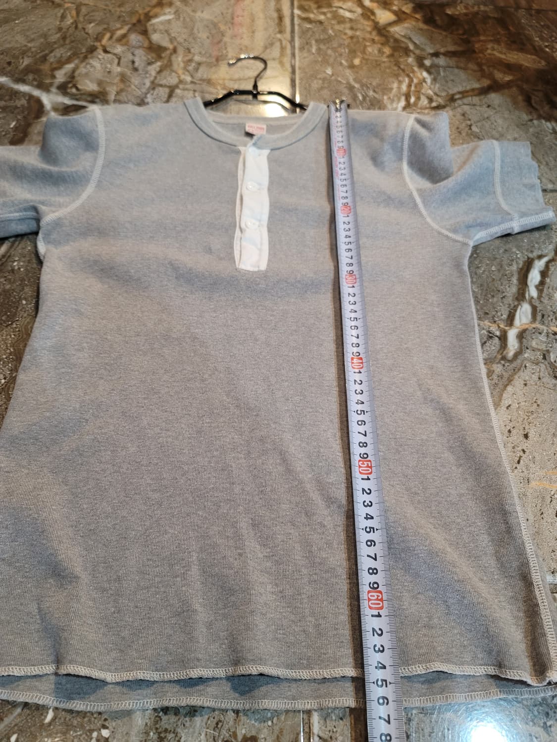 리얼맥코이 헨리넥 반팔, 긴팔 티셔츠 2장 일괄 판매 상품이미지6