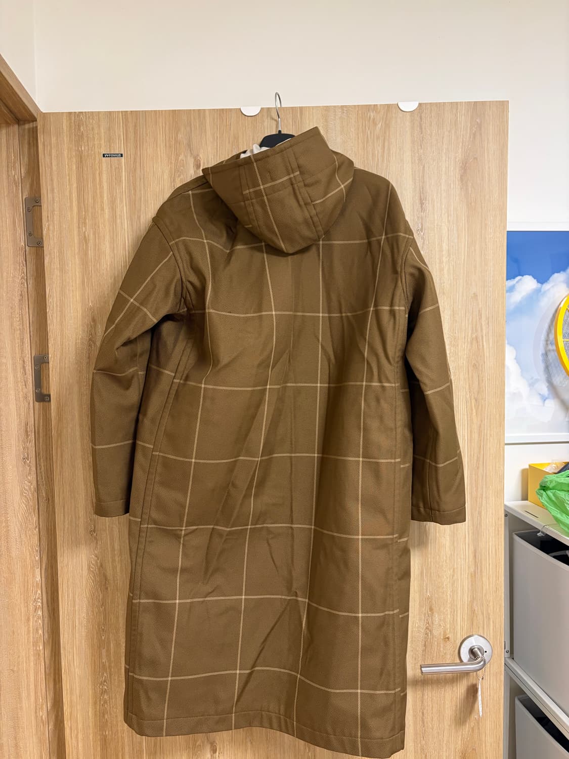 Graphpaper 체크 패턴 코트 사이즈 1 상품이미지4