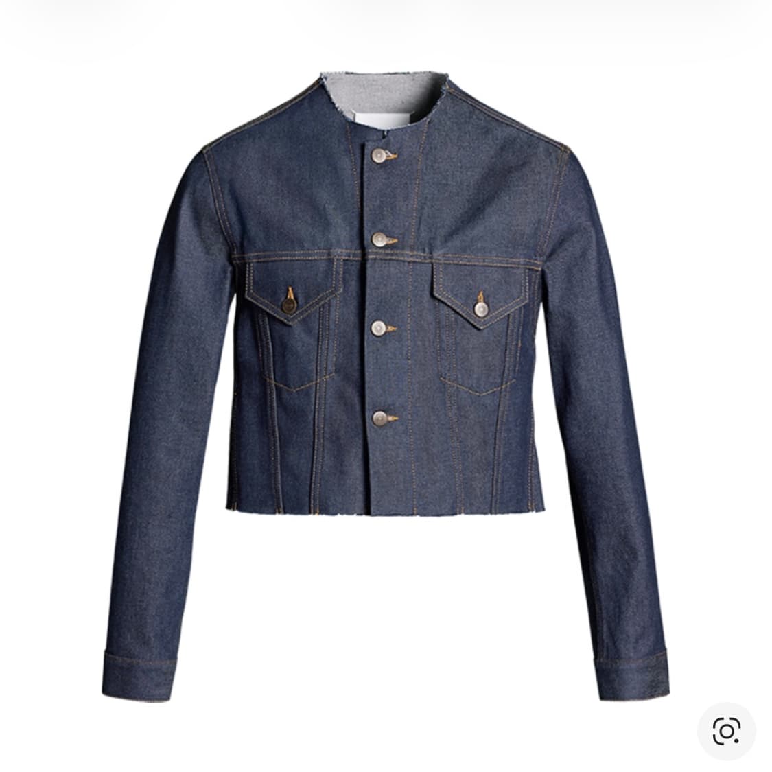 [새제품] 메종마르지엘라 여성 카라리스 데님자켓 EU38 상품이미지1