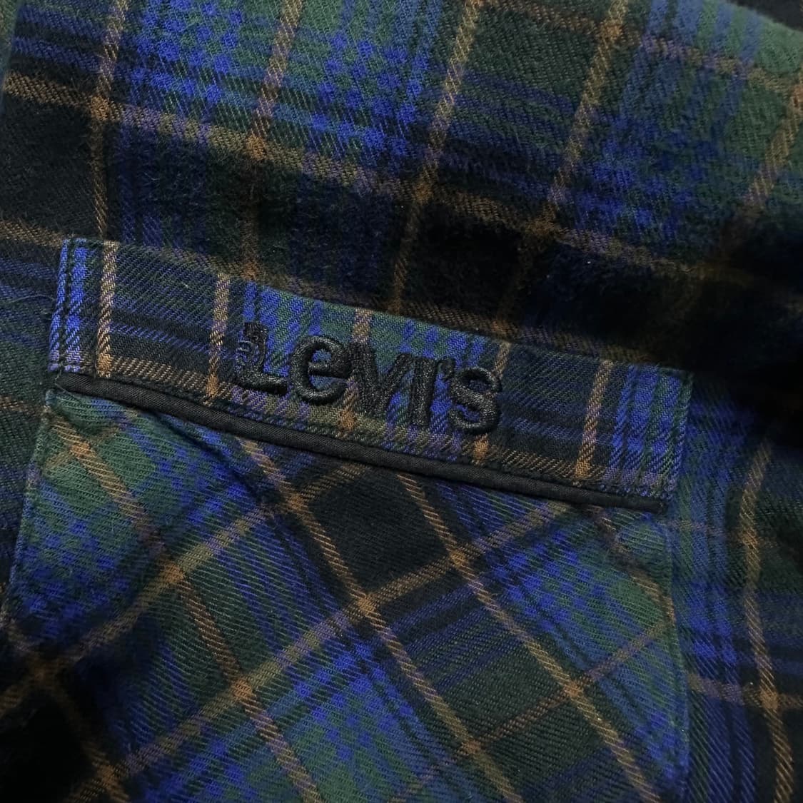 ✨ (바배) 리바이스 타탄 체크 셔츠  상품이미지3