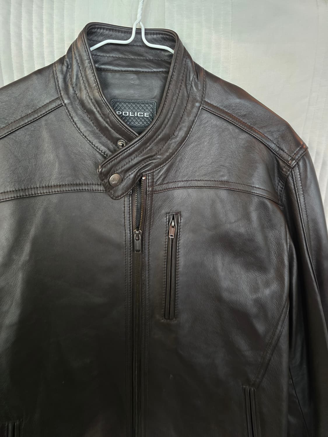 브라운 양가죽 자켓 상품이미지1