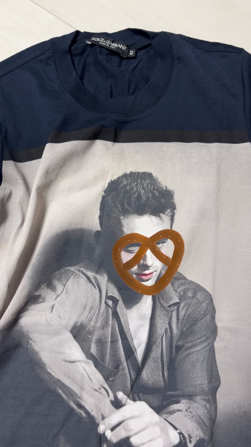 2010s 돌체앤가바나 제임스딘 티셔츠 상품이미지5