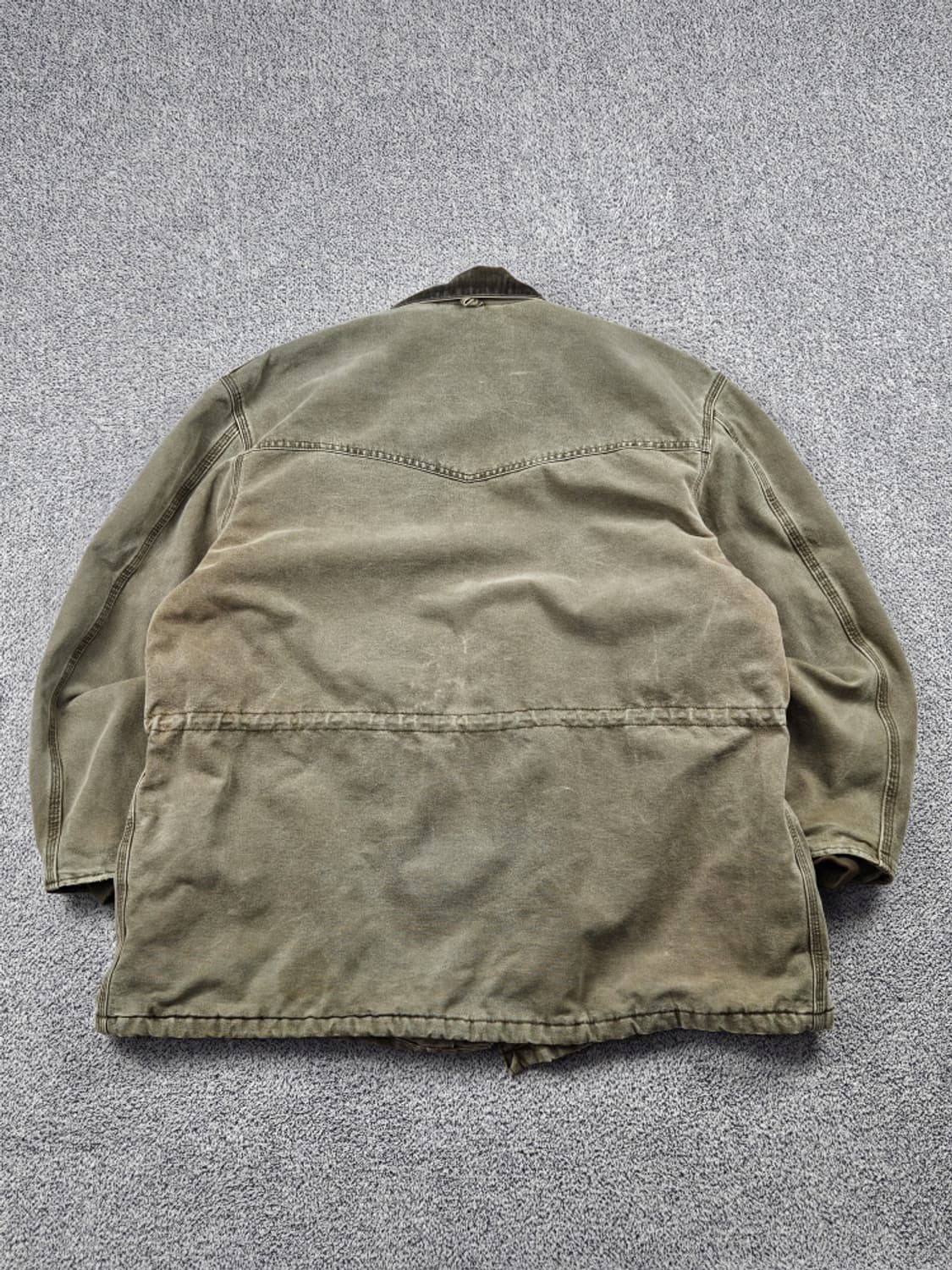 90's USA 칼하트 덕 워크 아크틱 초어 자켓 (XL) / 10072 상품이미지6