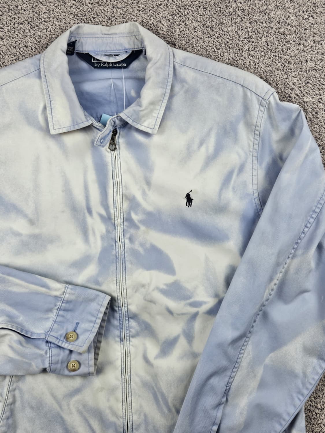 폴로랄프로렌 다잉 워시드 커스텀 블루종 자켓 ( M ) / 10085 상품이미지4