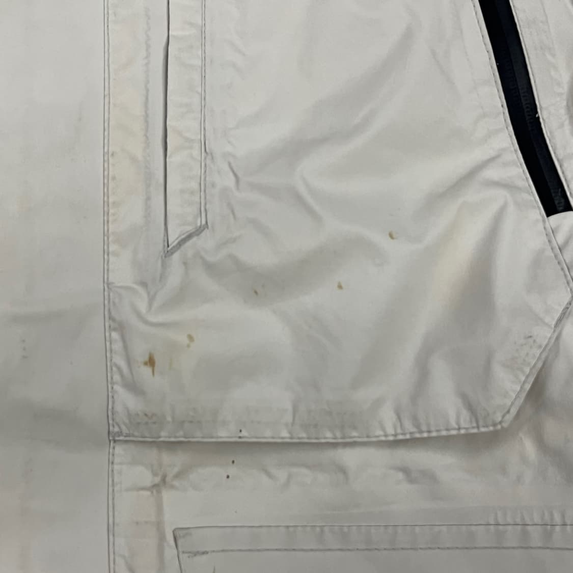 [정품/S] 내셔널지오그래픽 베이지색 바람막이 점퍼 b14 상품이미지8