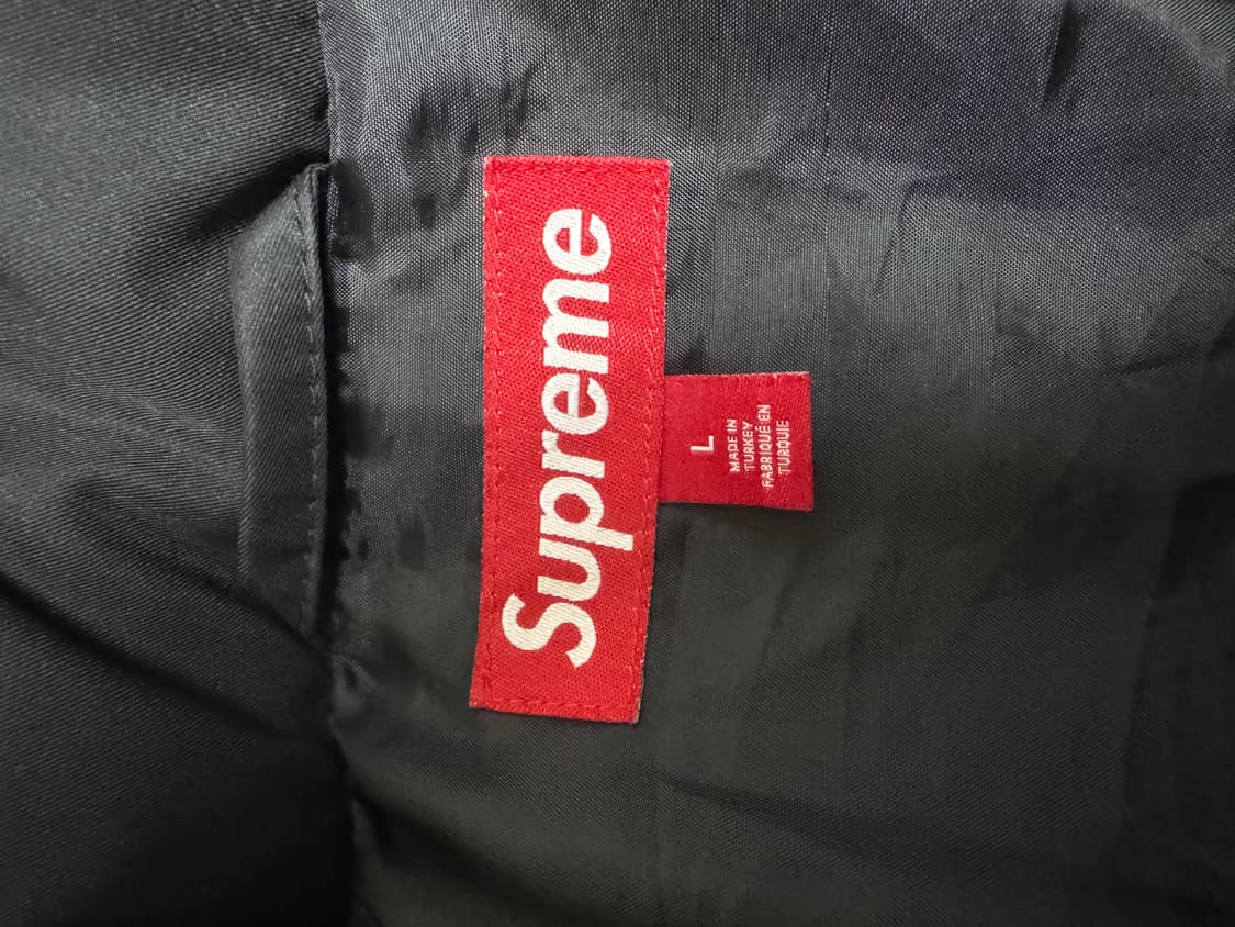 슈프림 스타 슬리브 패딩 L 상품이미지3