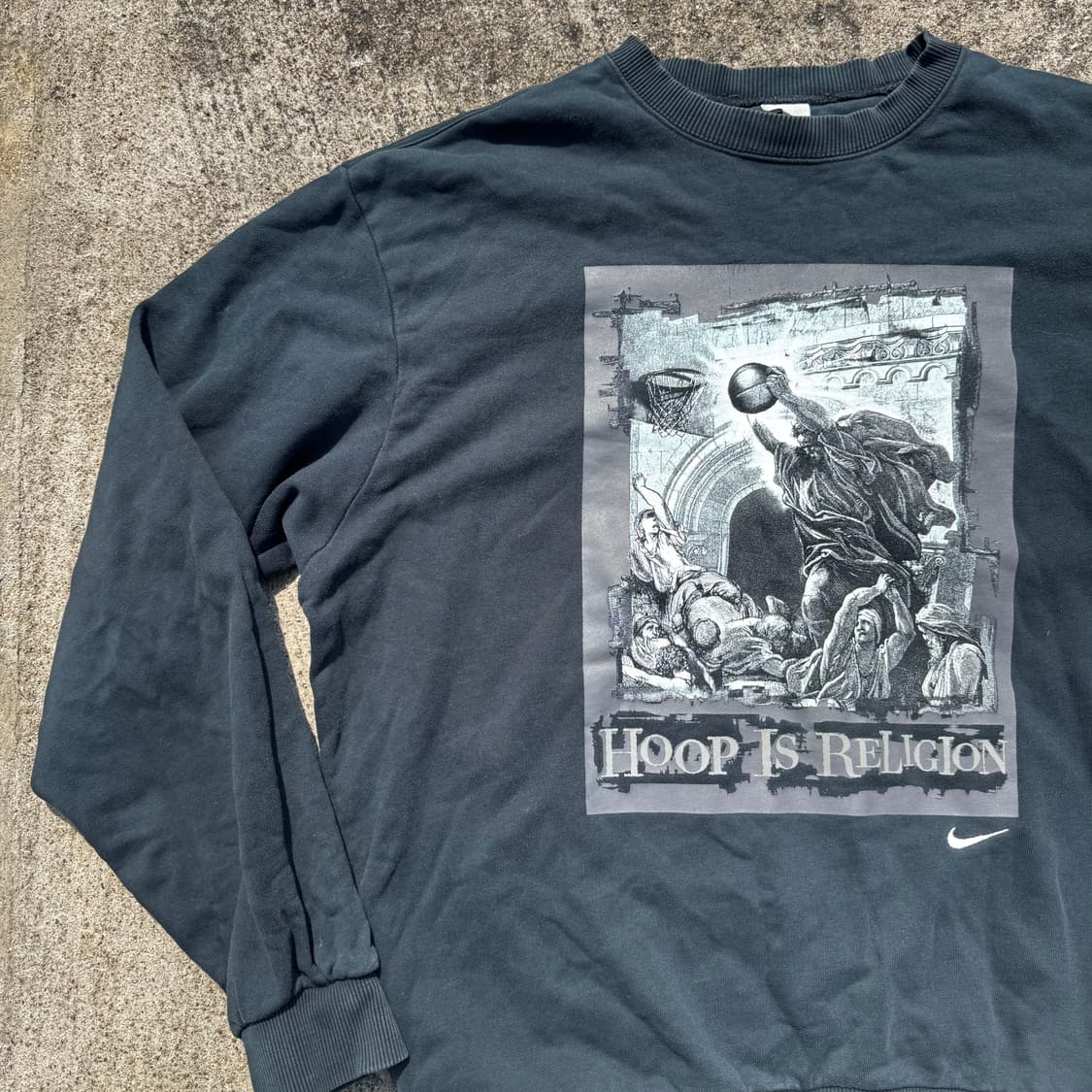 [XXL] 00s Nike 나이키 Hoop Is Religion 스웻 상품이미지3