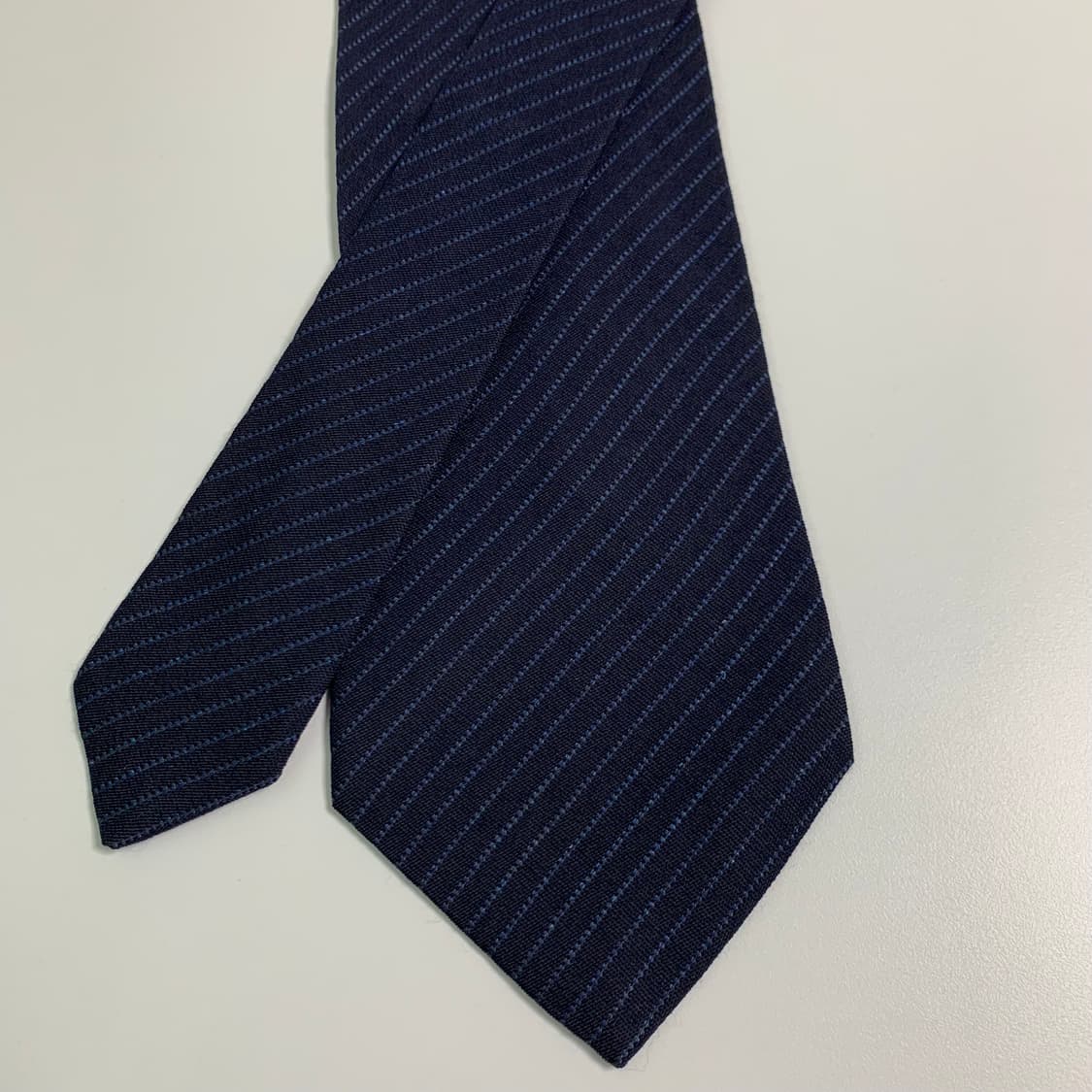 돌체앤가바나(D&G) 스트라이프 명품넥타이 혼방 신형라벨 A+ 클래식룩 상품이미지4