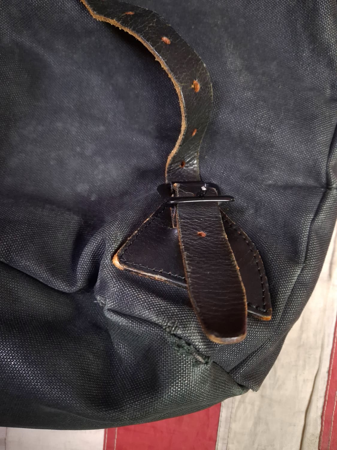 오리지날 90's 포터 PORTER 미군 TYPE 캔버스 빈티지 더블백 상품이미지7