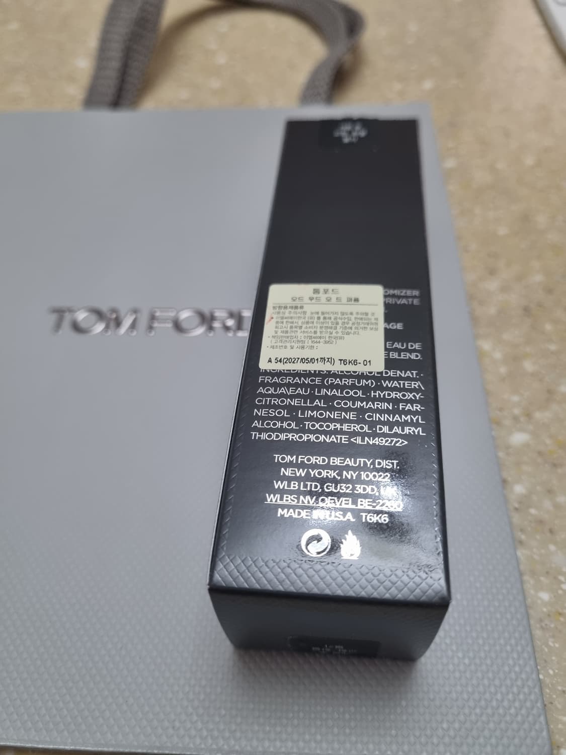 미개봉 새상품 톰포드 오드우드 휴대용 퍼퓸 향수 10ml 상품이미지3