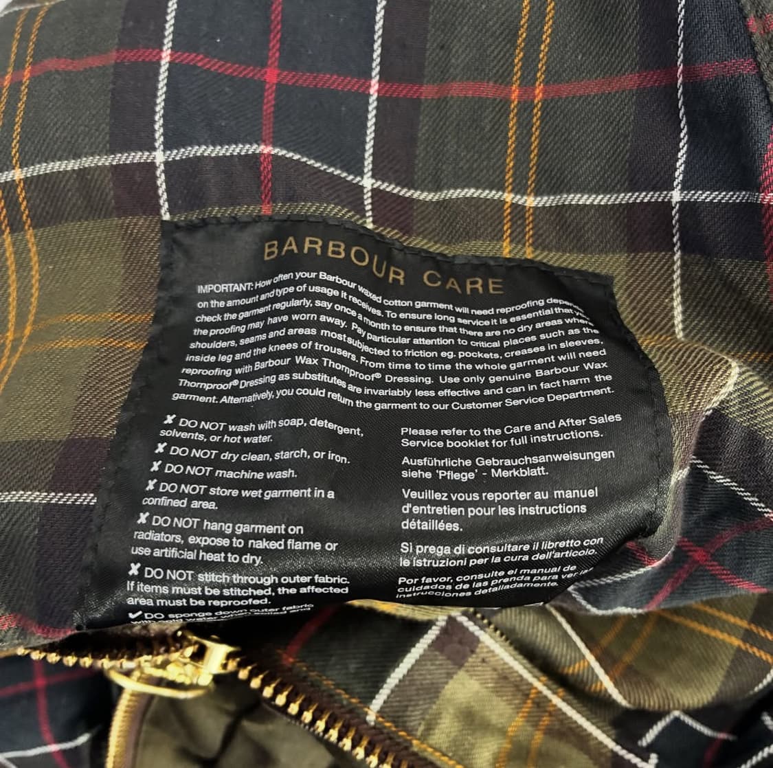 Barbour  바버 코듀로이 뷰포트 왁스 자켓 상품이미지8