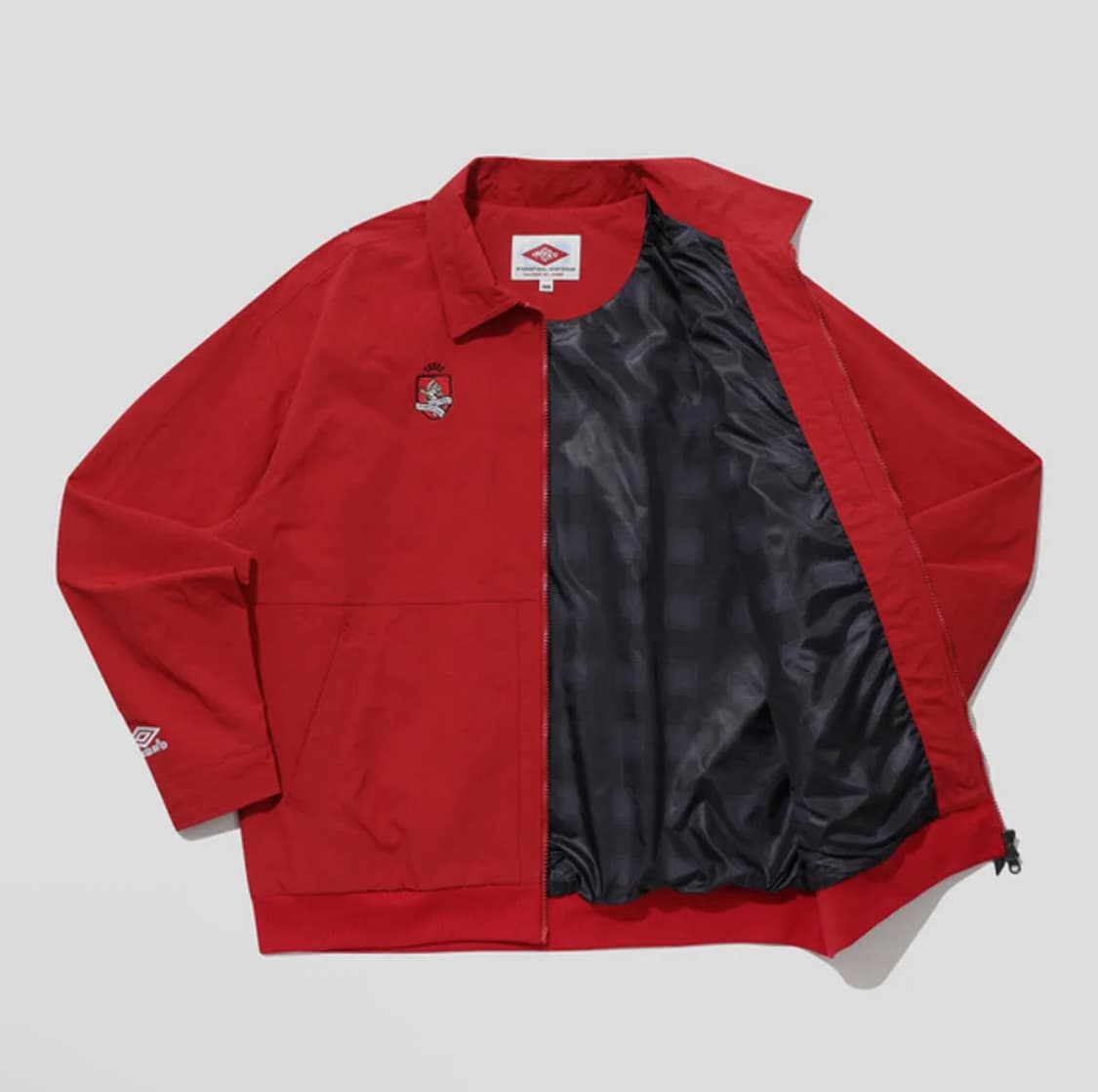 엄브로 HBL 브리티시 캐주얼 헤링턴 자켓 레드 110 상품이미지3