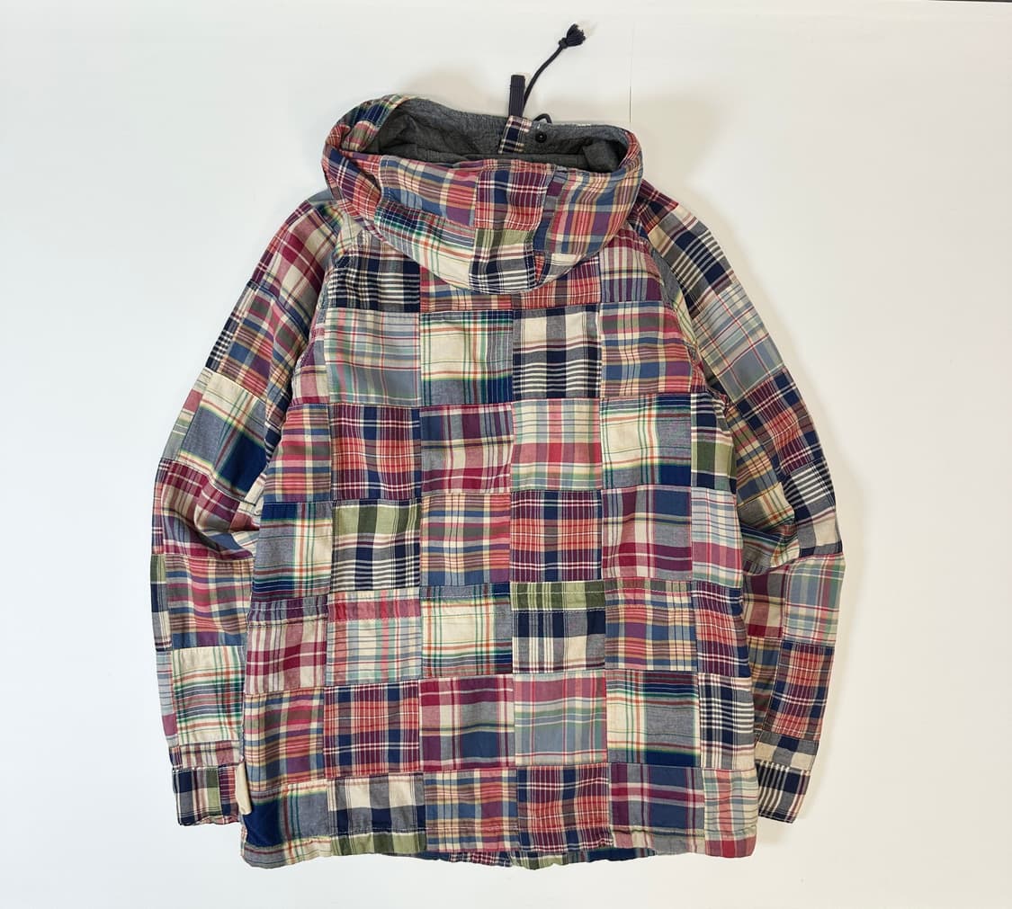 폴로 데님앤서플라이 마드라스 패치워크 후드 자켓 상품이미지3