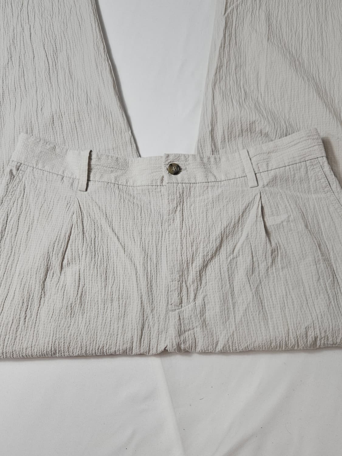 자라 ZARA 텍스처 린넨 슬랙스 팬츠 바지 옴므 31 상품이미지4