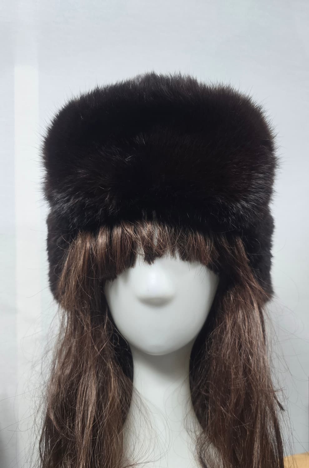 GoldenSwallow Fur 빈티지 트루퍼 햇   상품이미지1