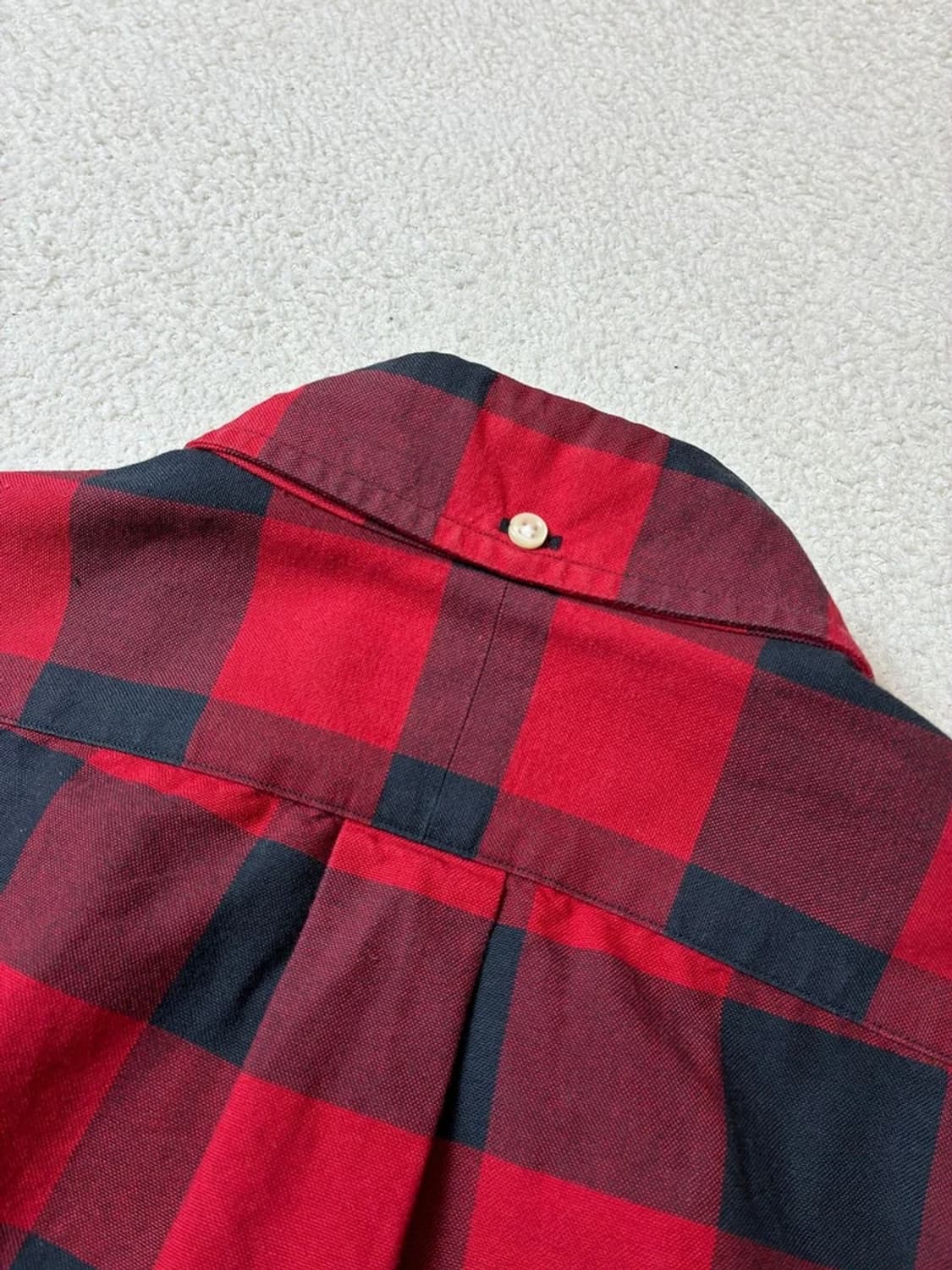 폴로 랄프로렌 깅엄 체크 로고 옥스퍼드 셔츠 PN7240 상품이미지7